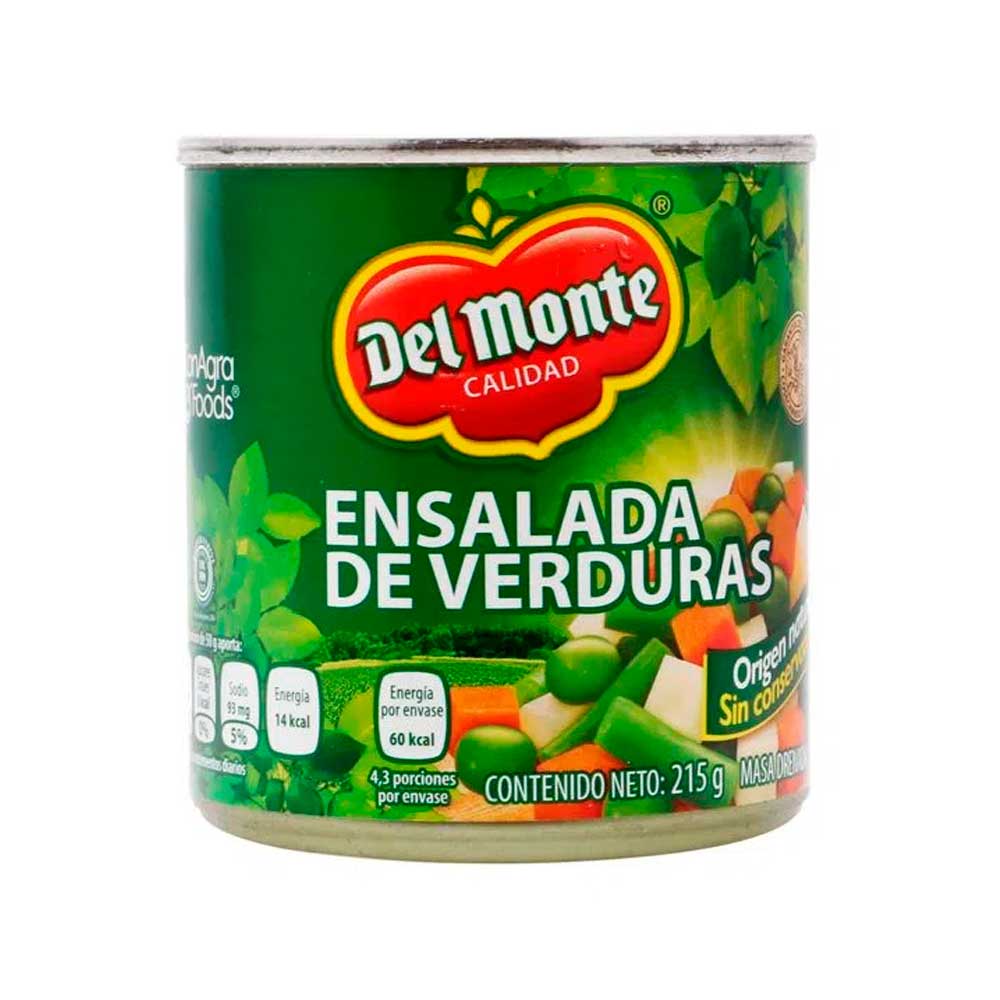 1 Lata de ensalada de verduras 215grs